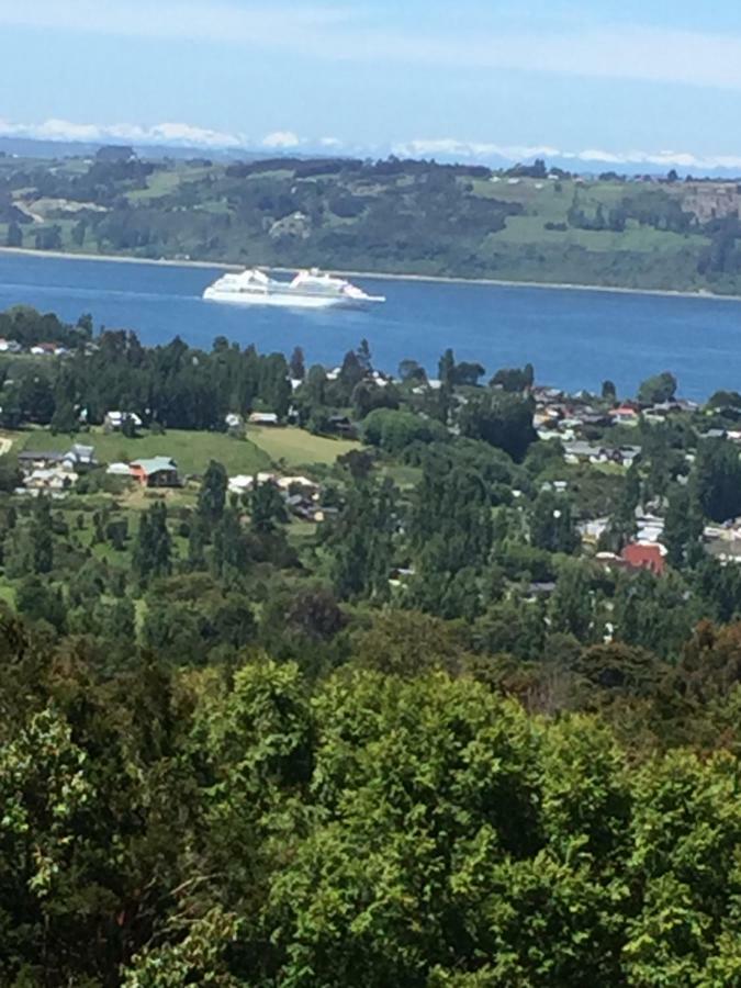 ホテル Meular Chiloe カストロ エクステリア 写真